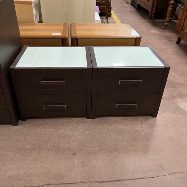 COPPIA COMODINI WENGE