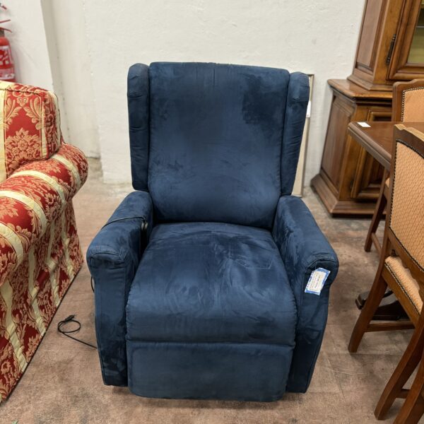 POLTRONA ELETTRICA BLU