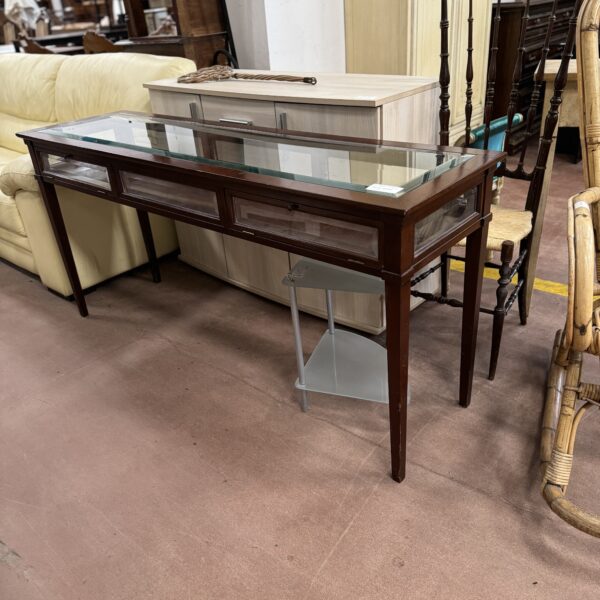 CONSOLLE PIANALE IN VETRO