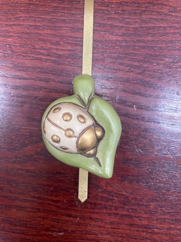 Orologio Thun Pendolo Beige Rose Foglie - immagine 4