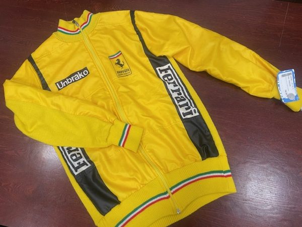 Giacca Gialla Nero FERRARI