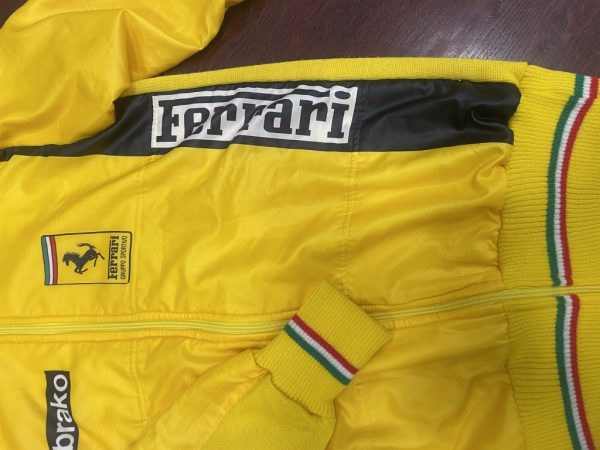Giacca Gialla Nero FERRARI - immagine 4
