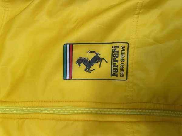 Giacca Gialla Nero FERRARI - immagine 5