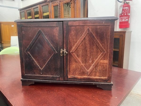 Mobiletto Legno Marrone Scuro