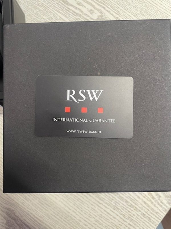 Orologio Rsw Nero E Verde - immagine 8