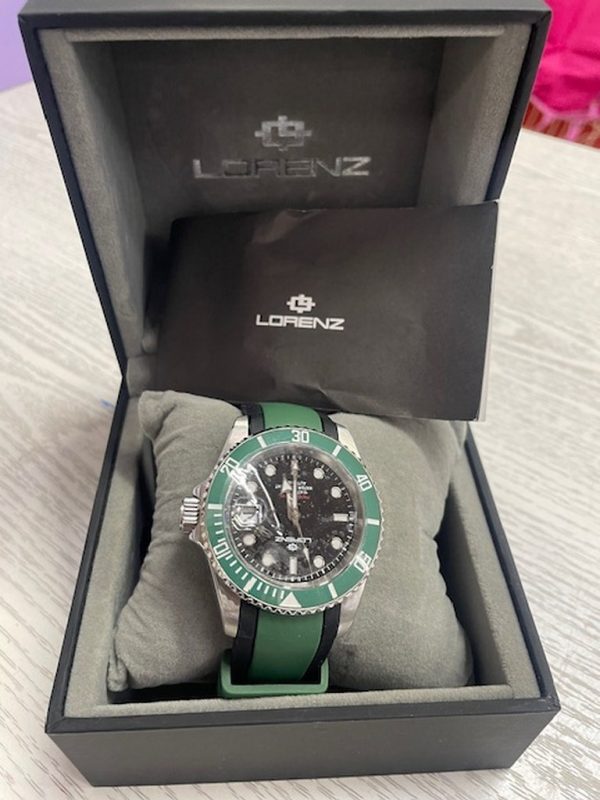 Orologio Metallo Verde Lorentz