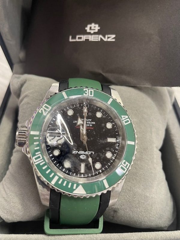 Orologio Metallo Verde Lorentz - immagine 4