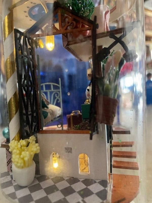 Decorazione Casa Cilindro Trasp - immagine 5