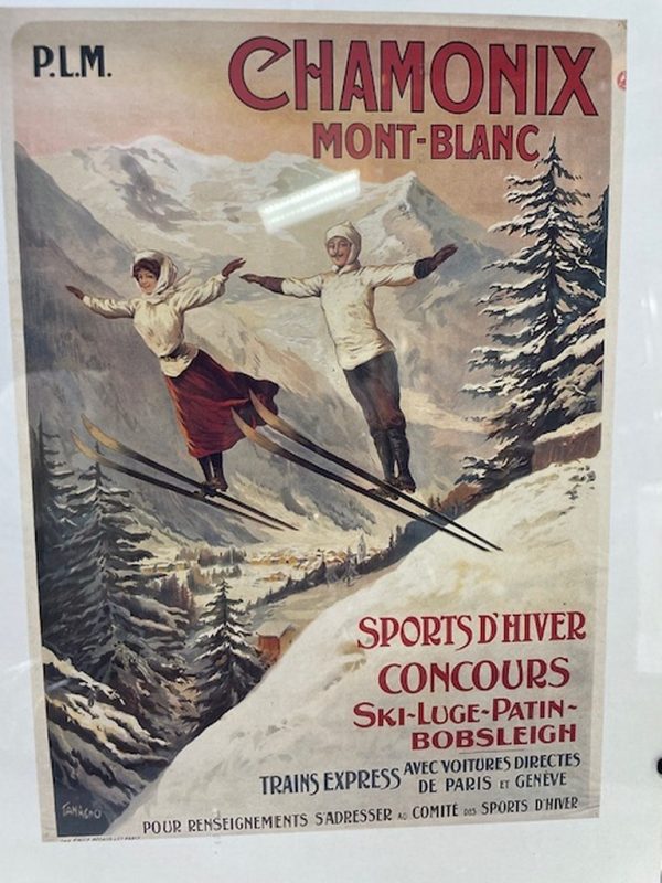 Quadro Cornice Nera Chamonix Mont-blanc - immagine 3