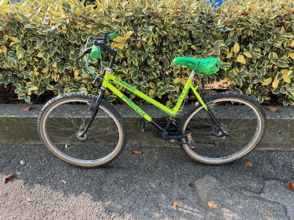 Bici Verde Fluo
