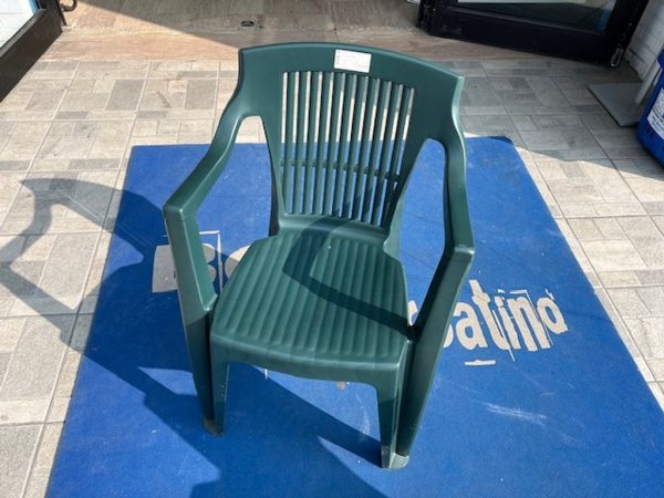 Sedia Verde Pvc - immagine 3