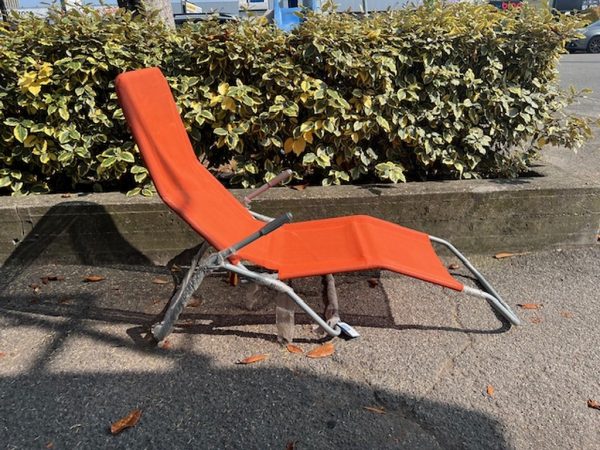 Seggietta Da Giardino/camping Arancione - immagine 3