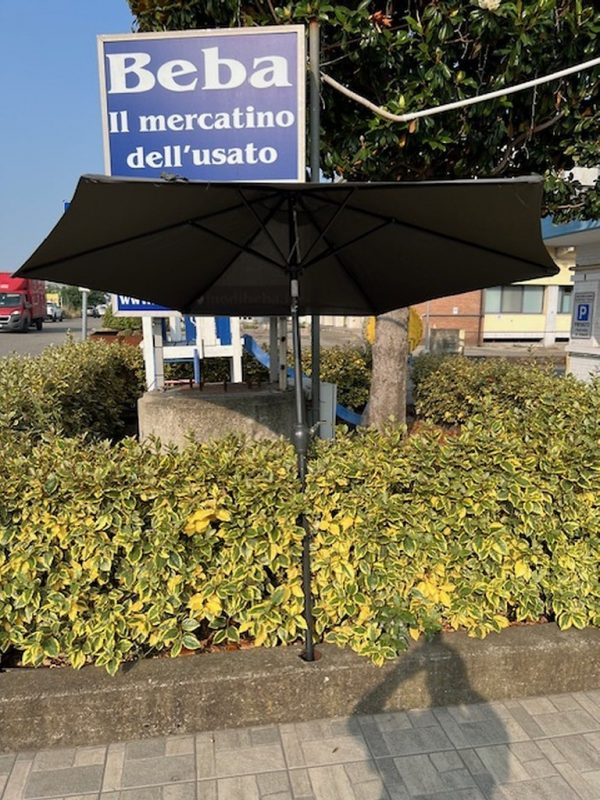 OMBRELLONE DA ESTERNO GRIGIO - immagine 3