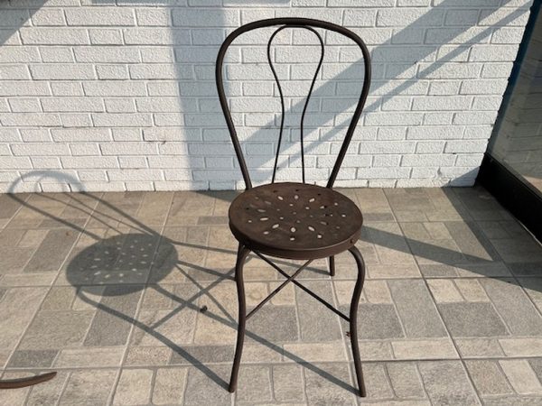 Tavolino + 2 Sedie Metà 900 - immagine 5