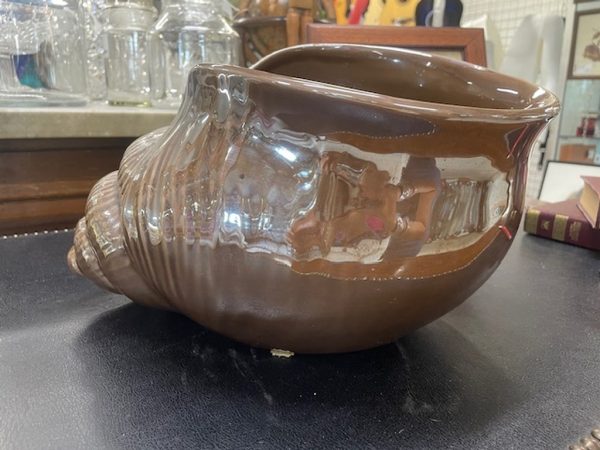 Vaso Conchiglia Marrone