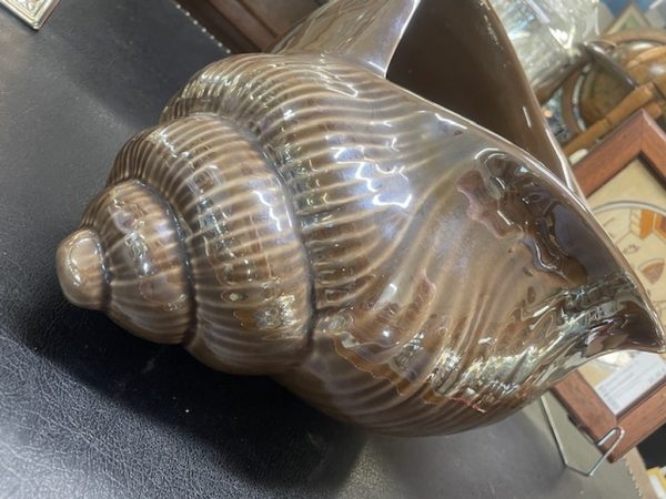 Vaso Conchiglia Marrone - immagine 3