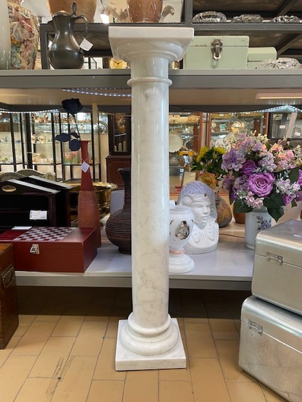 Colonna In Marmo Bianco - immagine 5