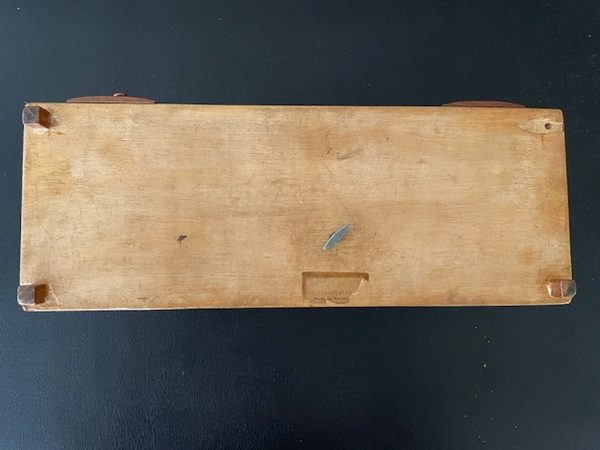 Porta Sigarette Carillon In Legno Decorato(difetto) - immagine 4