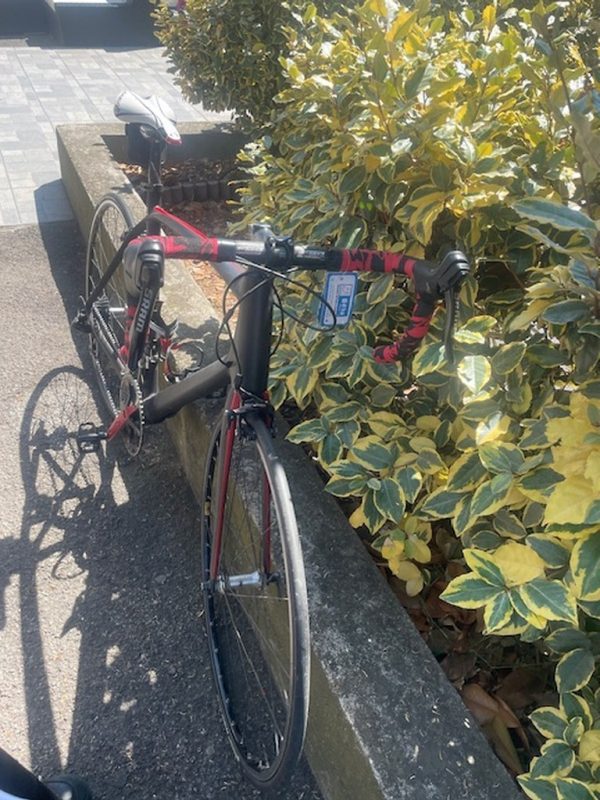 Bicicletta Da Corsa Nera Carbonio - immagine 4