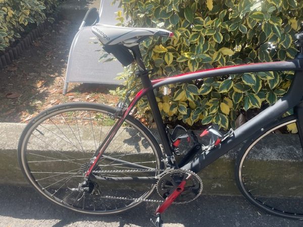 Bicicletta Da Corsa Nera Carbonio - immagine 5