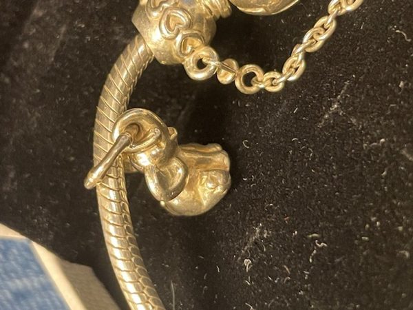 Bracciale In Arg 925 + Charm Pandora - immagine 3