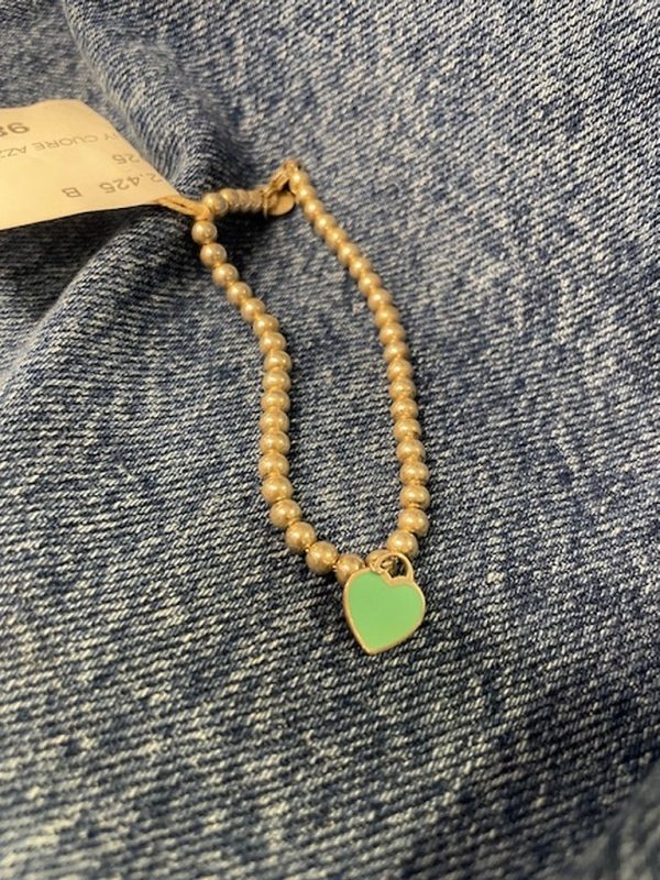 Bracciale Tiffany Cuore Azzurro