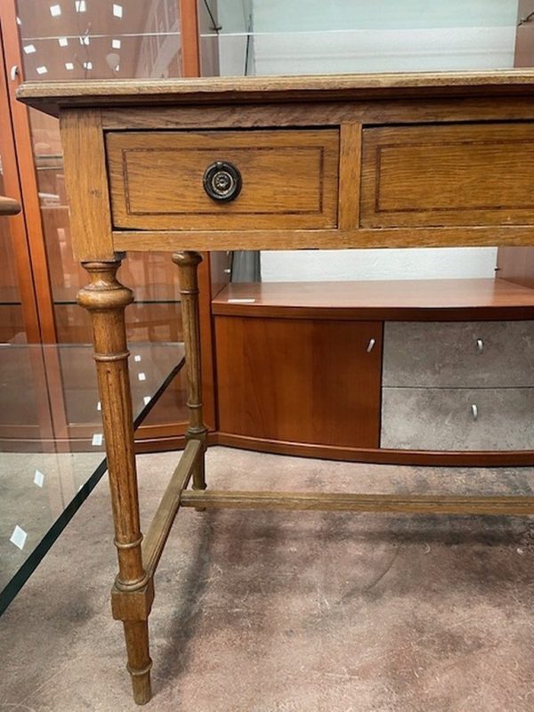 Scrivania Legno Chiaro 3 Cassetti - immagine 4