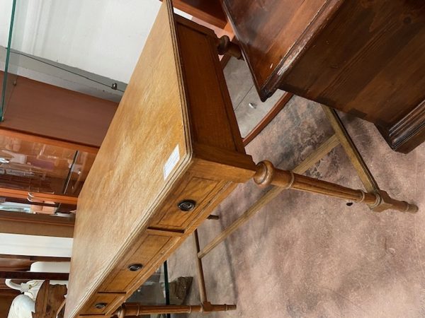 Scrivania Legno Chiaro 3 Cassetti - immagine 5