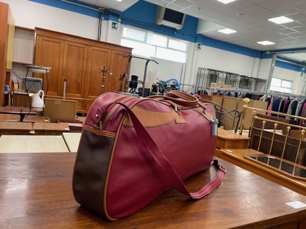 borsone grande salvatore ferragamo Bordeaux Difetti - immagine 4