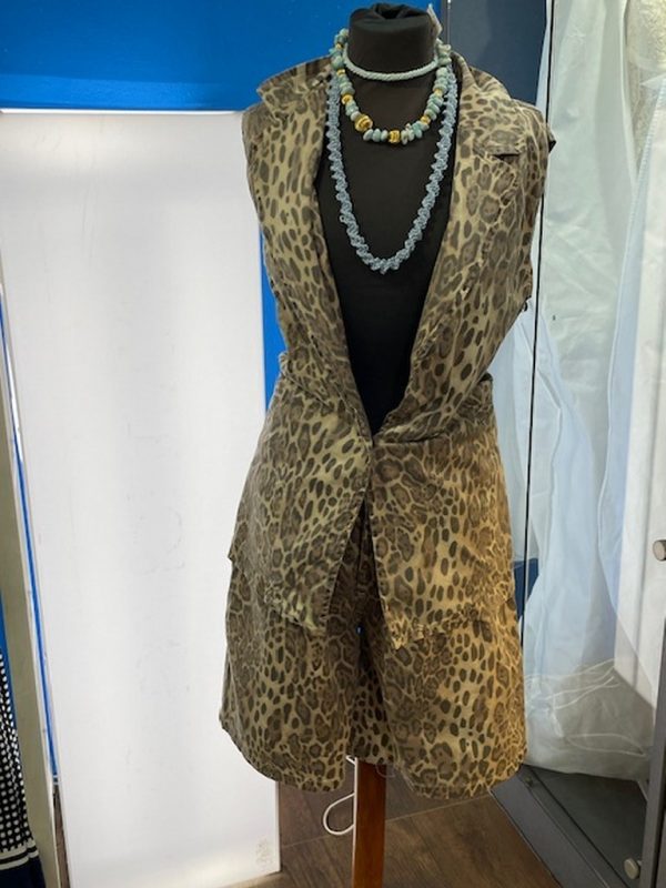 Gilet+short Leopardato Stinto Susy Mix