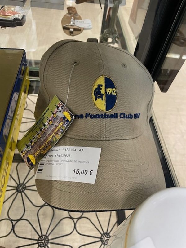 Cappellino Visiera Beige Modena Football Club - immagine 3