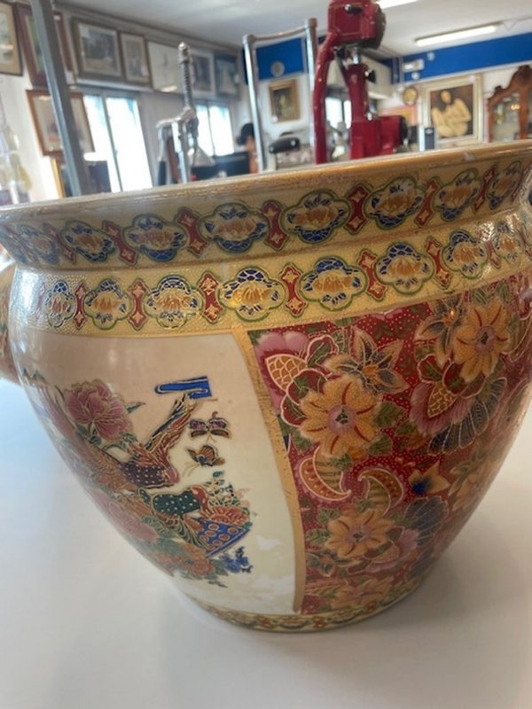 Sottovaso Cinese Decori Fiori