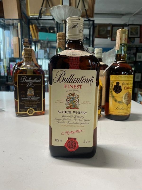 Bottiglia Da Collezione Scotch Whisky Ballantines