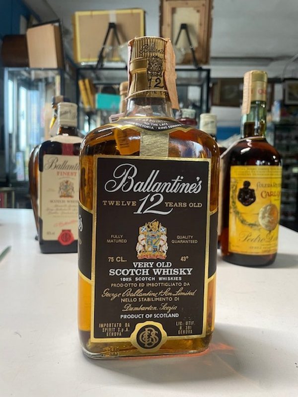 Bottiglia Da Collezione Chivas 12 Anni Sigillo Rotto