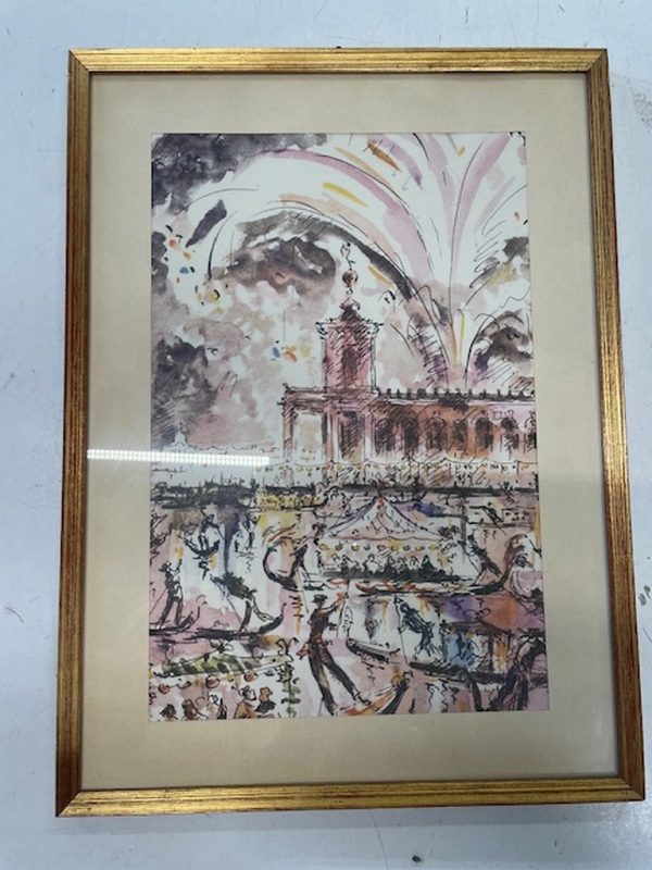 Quadro Corn Legno Venezia Piazza Marco