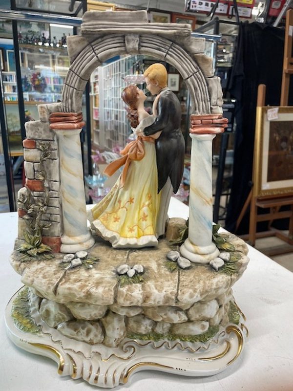 Statua Grande Innamorati Capodimonte Arco Pietra - immagine 5