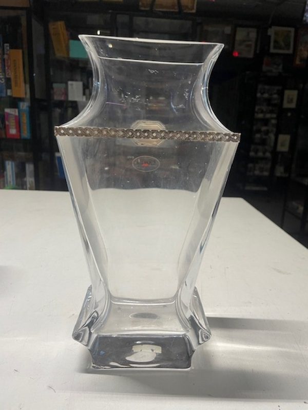 Vaso Trasp Decoro Metallo Ferza - immagine 2