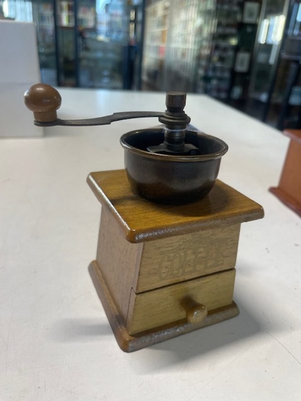 Macinino Caffè Miniatura Legno Coffee