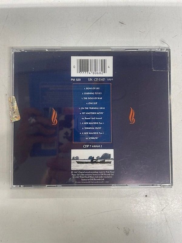 Cd Pink Floyd – A Momentary Lapse Of Reason - immagine 3