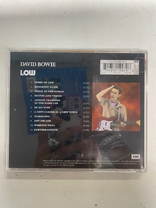 Cd David Bowie Low - immagine 3