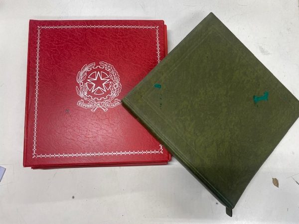 COPPIA ALBUM ROSSO VERDE