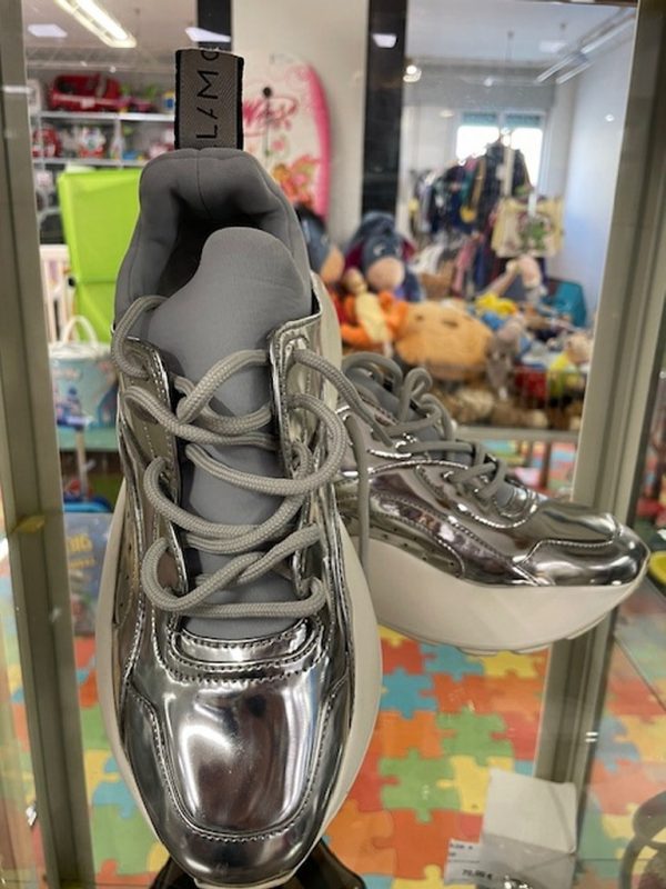 Scarpa Ginn Color Argento Stella Mccartney - immagine 3