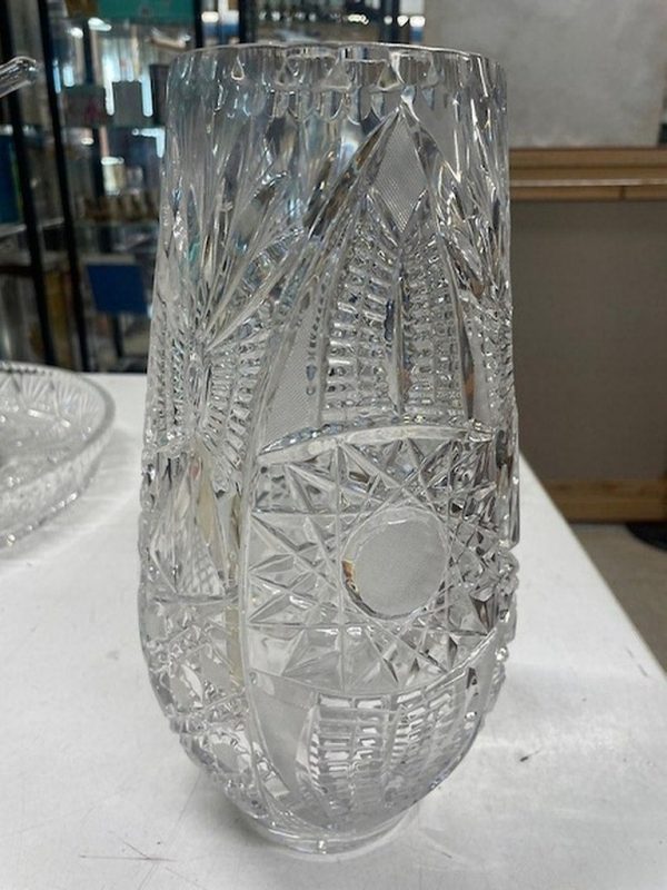 Vaso Cristallo Decorato