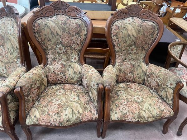 Divano Vintage Con 2 Poltrone - immagine 2