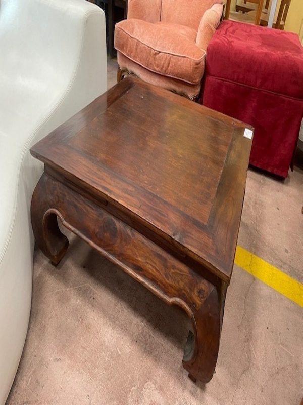 Tavolo Etnico Legno Marrone - immagine 3