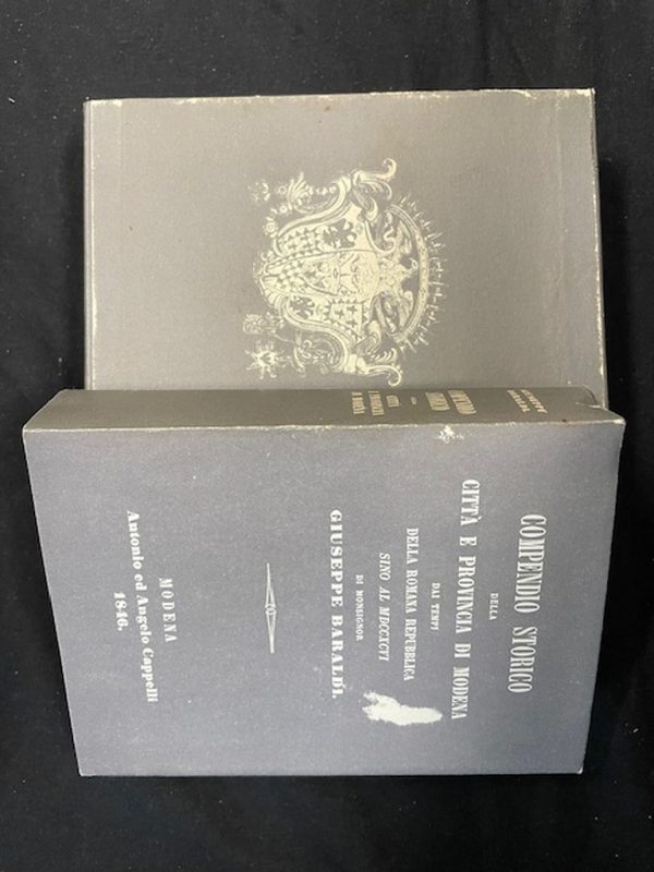 Libro Compendio Storico Città E Provincia Di Modena