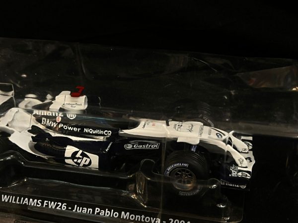 macchinina williams fw26 juan pablo montoya 2004 1:24 - immagine 2