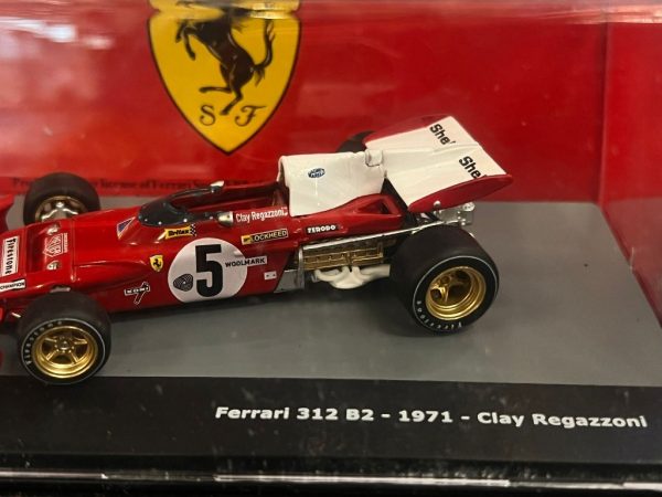 Modellino Ferrari 312 B2 1971 Clay Regazzoni