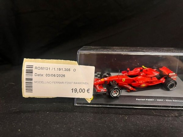 Modellino Ferrari F2007 Raikkonen