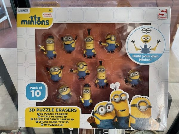 Puzzle 3d Minions